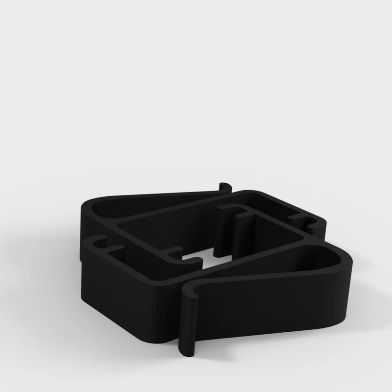 Clips de gestion des câbles pour extrusion de 40 mm (2 pièces)
