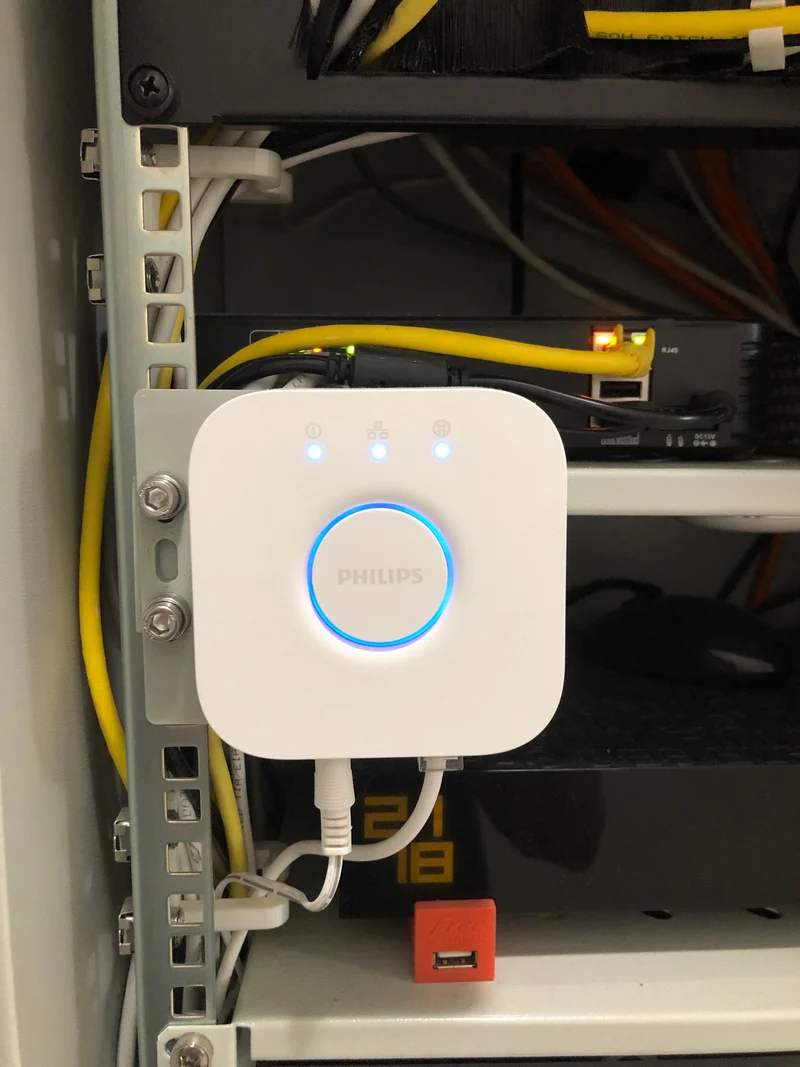 Support de montage en rack pour Philips Hue Bridge