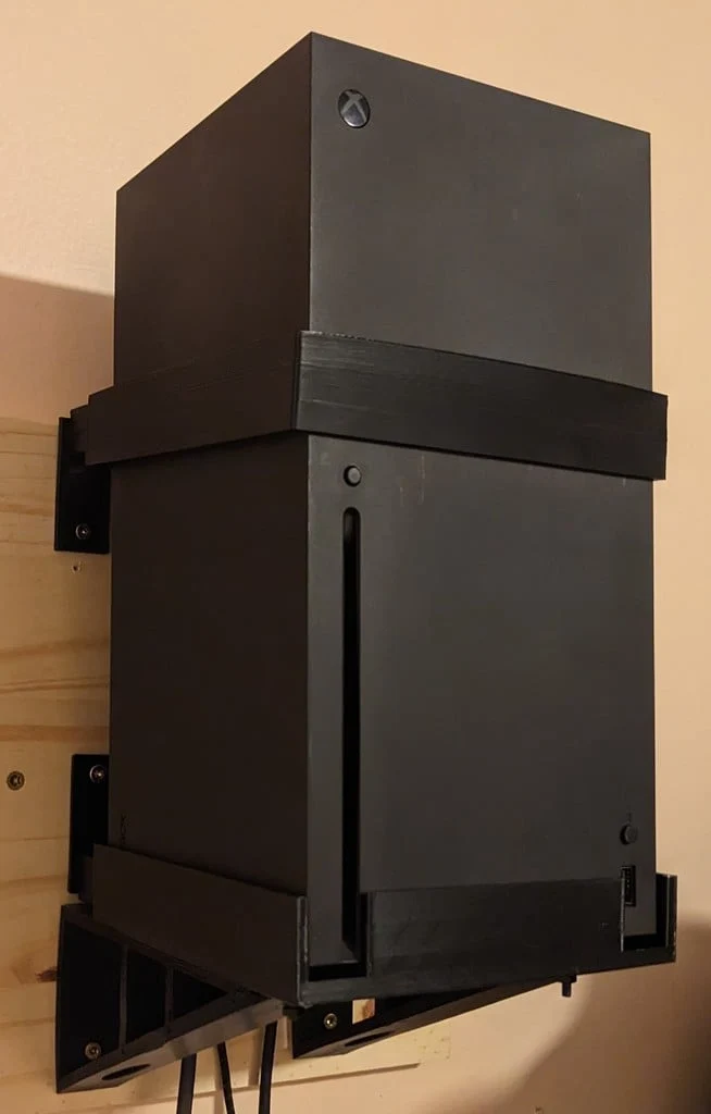 Support mural sécurisé pour Xbox Series X avec support supérieur