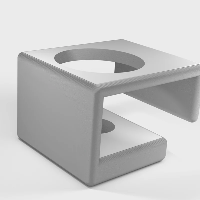 Support de câble pour l'organisation - Se fixe au mur, à la tige ou au profilé en aluminium