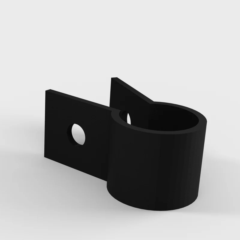 Attache de fil P-type pince avec trou de 3,25 mm