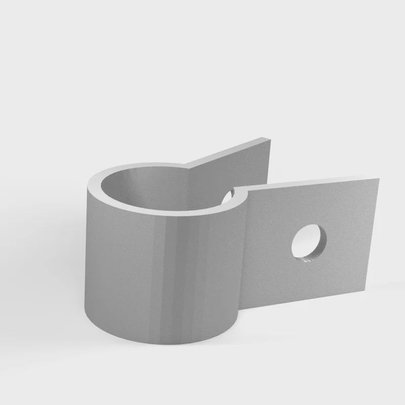 Attache de fil P-type pince avec trou de 3,25 mm