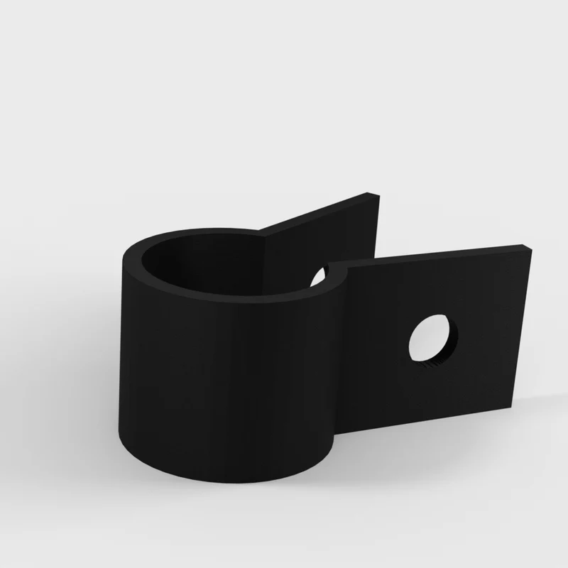 Attache de fil P-type pince avec trou de 3,25 mm