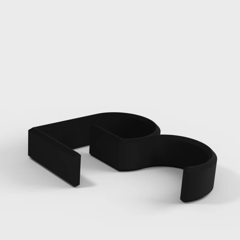 Clips de gestion des câbles pour bureaux de 18 mm