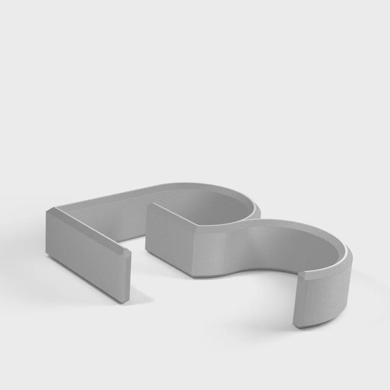 Clips de gestion des câbles pour bureaux de 18 mm