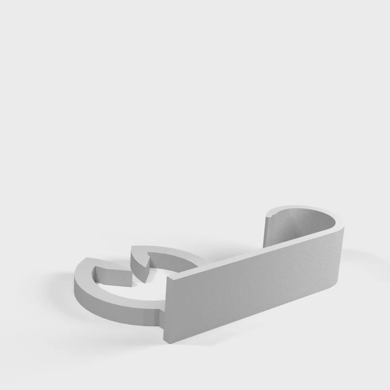 Clips de gestion des câbles pour étagères métalliques
