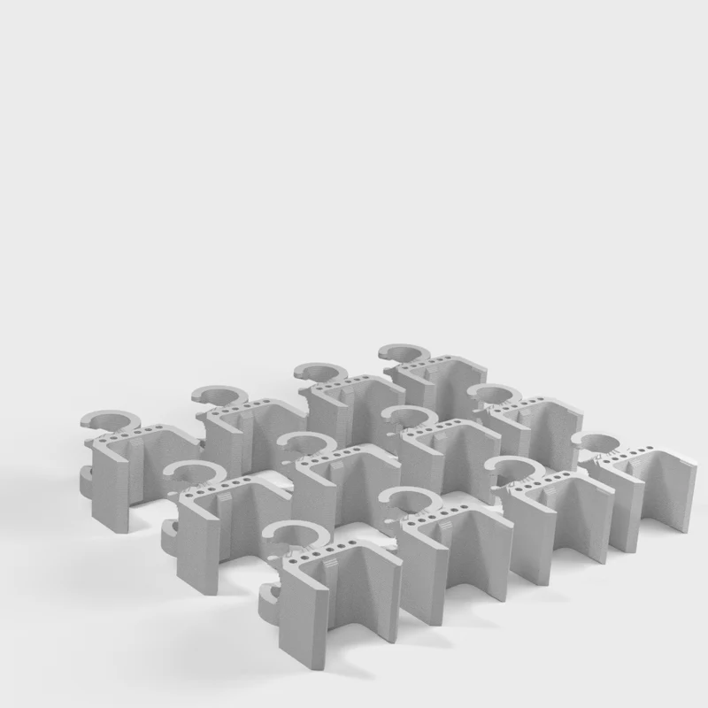 Clips de câble pour profilés de 15x15mm