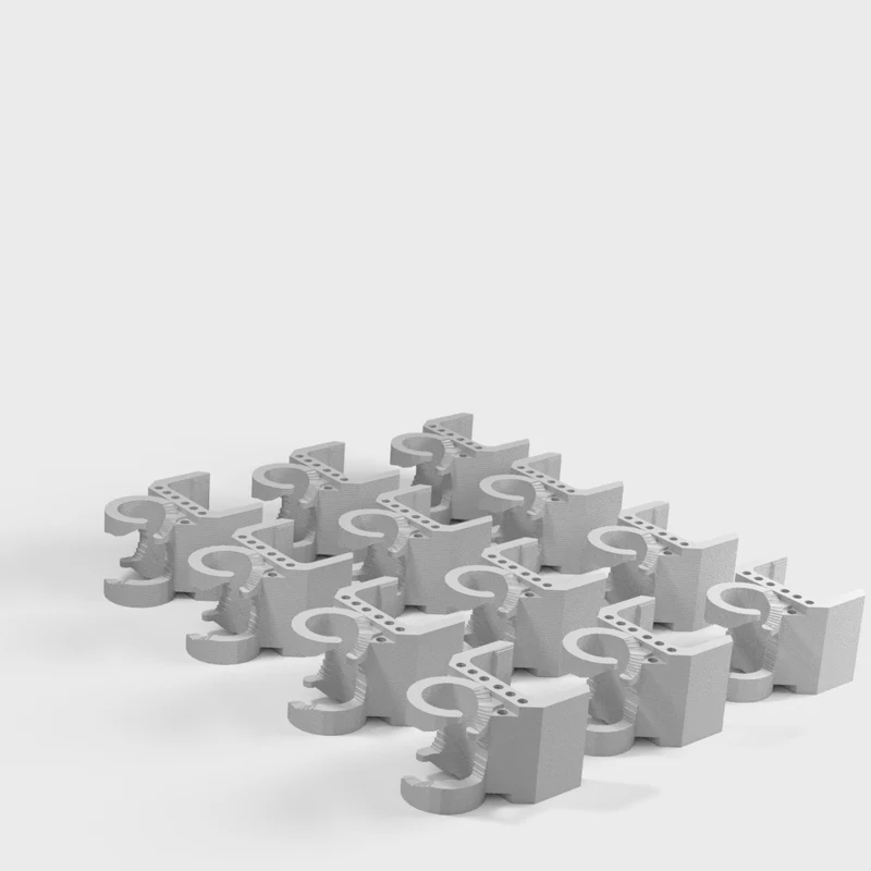 Clips de câble pour profilés de 15x15mm