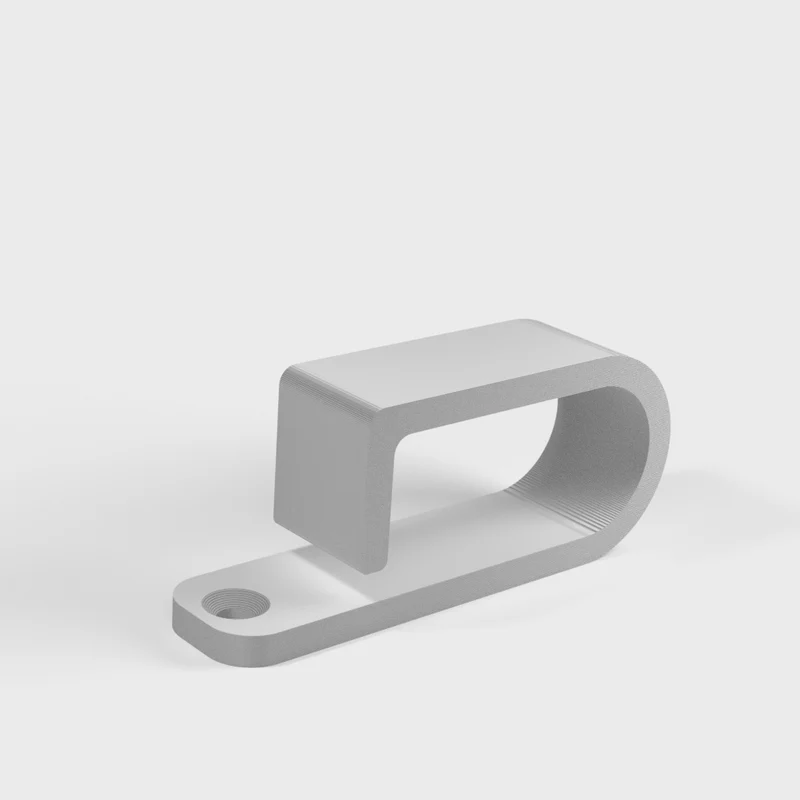 Clips de gestion des câbles à montage vissé pour bureaux