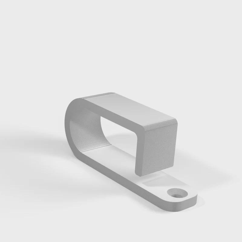 Clips de gestion des câbles à montage vissé pour bureaux