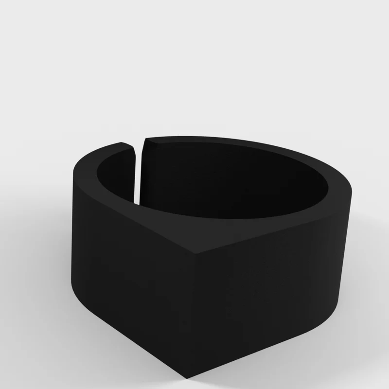Clips de câble avec un diamètre intérieur de 20 mm pour colle ou ruban adhésif double face
