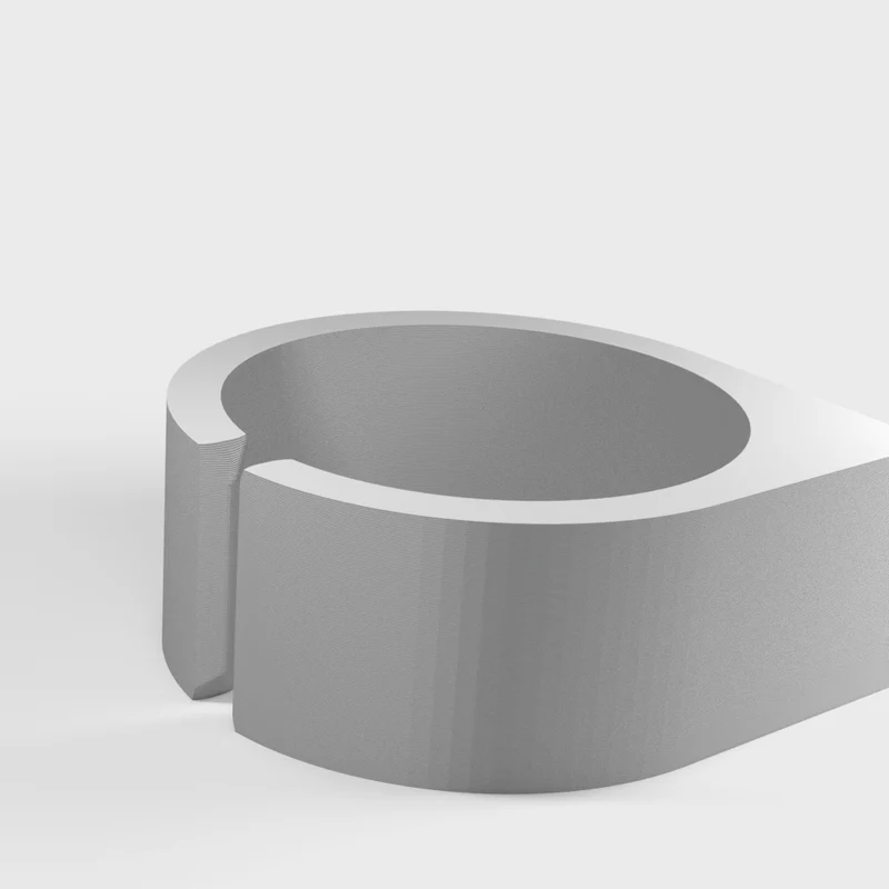 Clips de câble avec un diamètre intérieur de 20 mm pour colle ou ruban adhésif double face