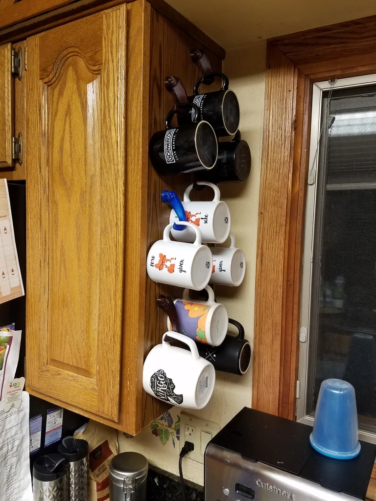 Cintre de tasse à café pratique pour organiser les tasses