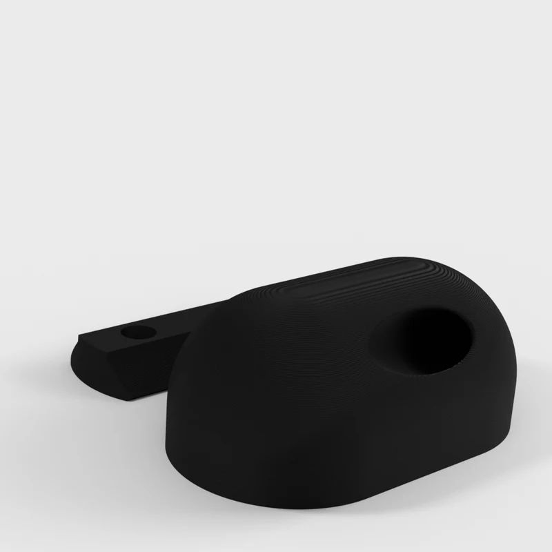 Porte-manteau mural robuste avec barre de 8 mm