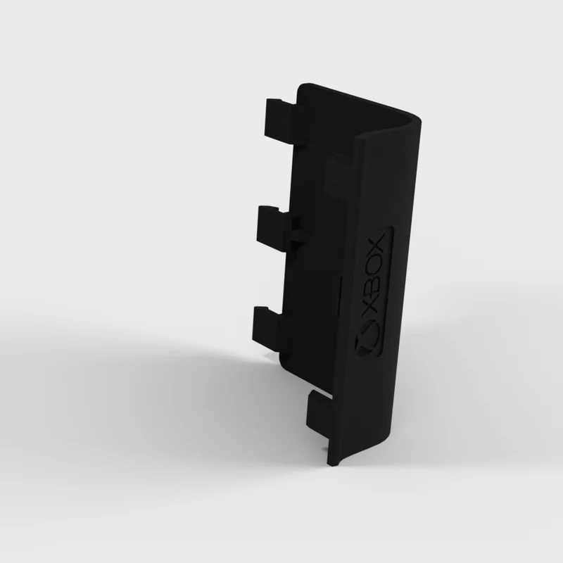 Couvercle de batterie Xbox avec logo et bouton d'éjection