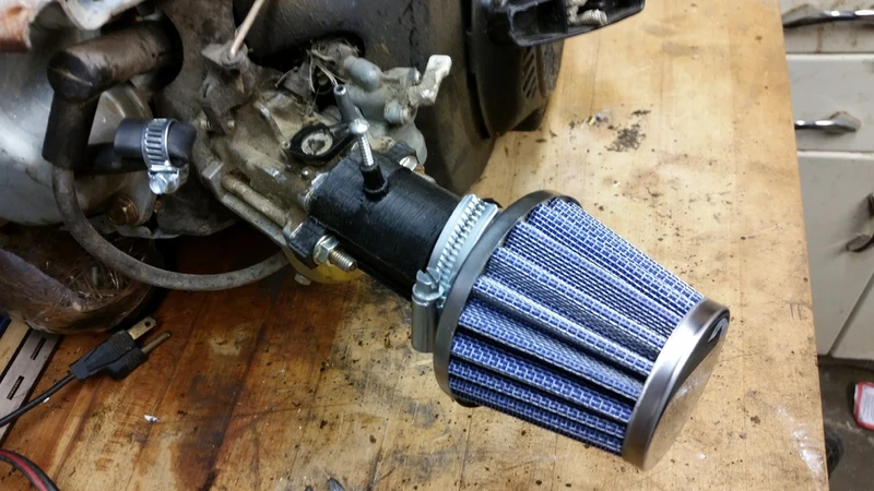 Admission Predator 212cc pour filtres à air de 39 mm - Moteurs Honda Clone & Subaru