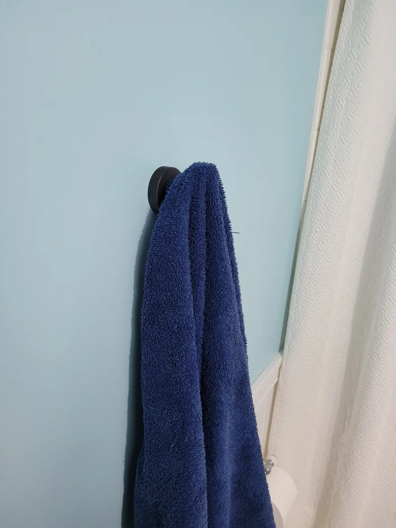Porte-serviettes de salle de bain ou crochet