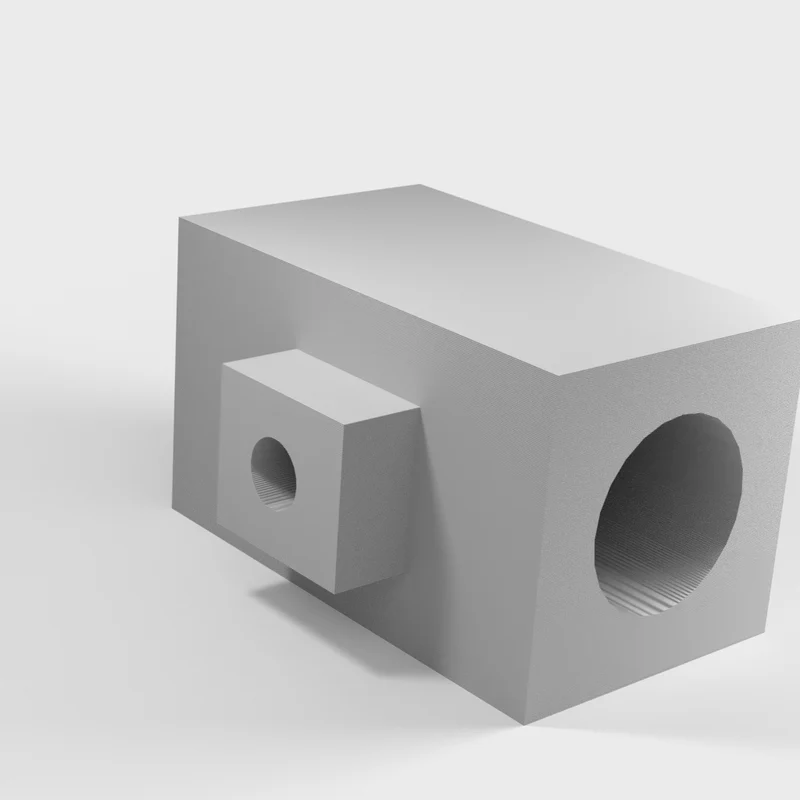 Adaptateur de pied d'éclairage universel 5/8" avec boulon 1/4"-20
