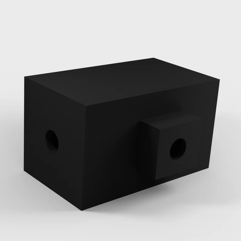 Adaptateur de pied d'éclairage universel 5/8" avec boulon 1/4"-20
