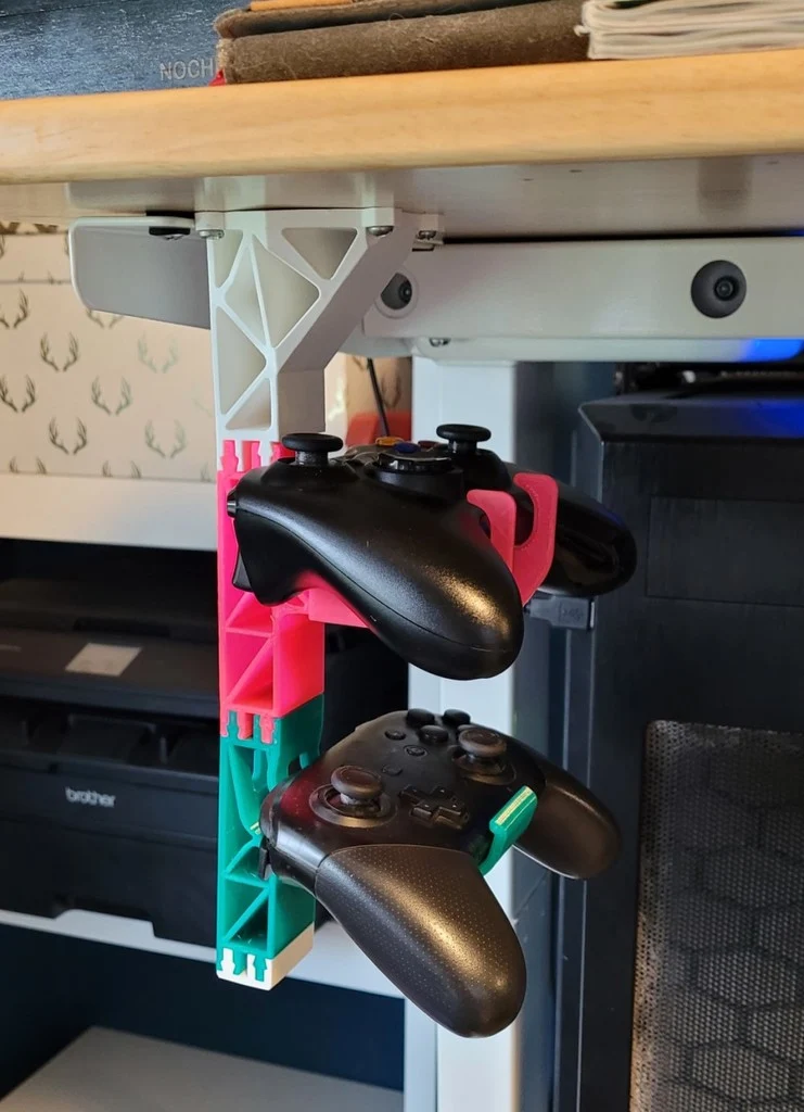 Support de contrôleur modulaire pour montage sous le bureau