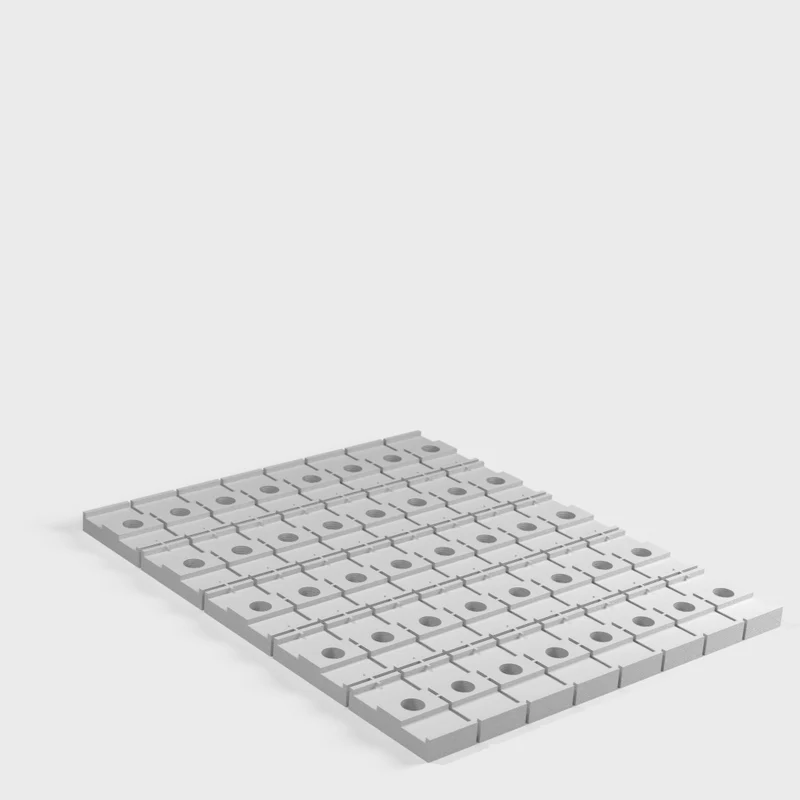 Clips de fil pour câbles de bus sur les chemins de fer miniatures