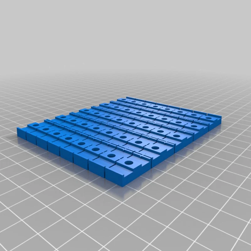 Clips de fil pour câbles de bus sur les chemins de fer miniatures