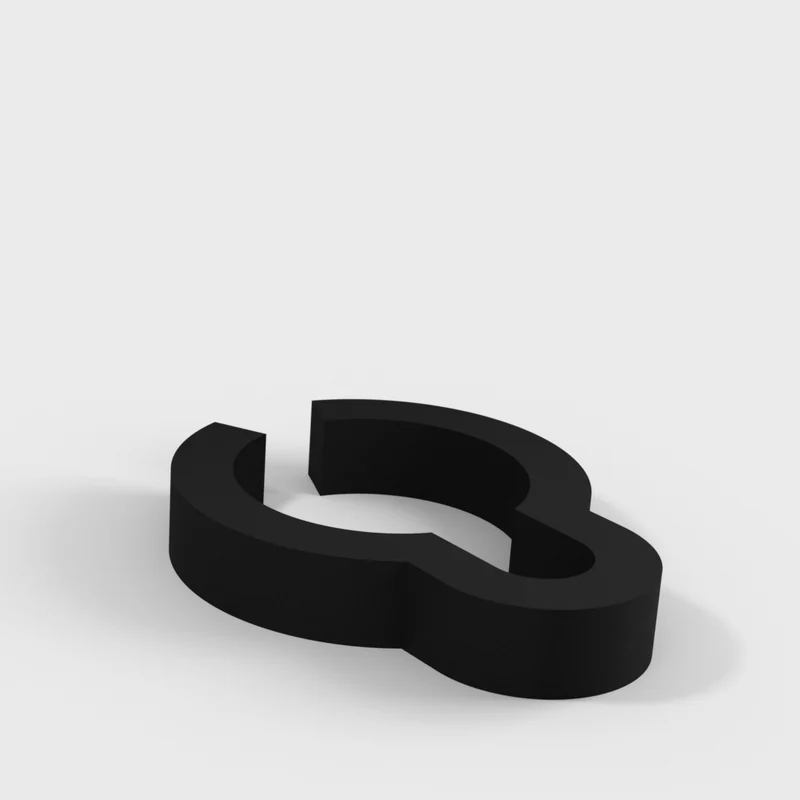 Support de câble pour pied de micro (16 mm)