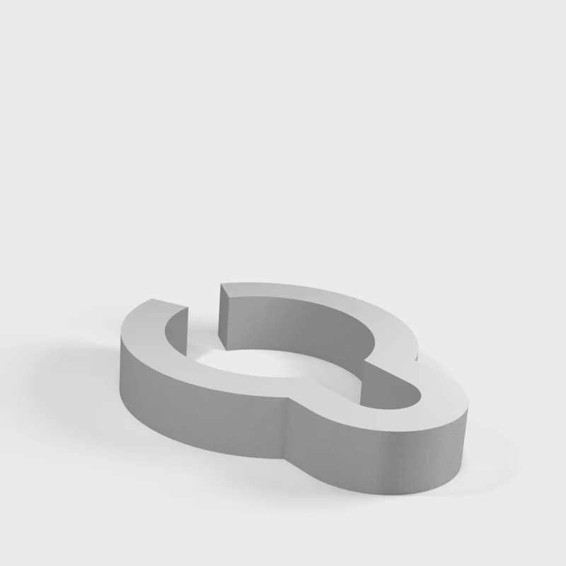 Support de câble pour pied de micro (16 mm)
