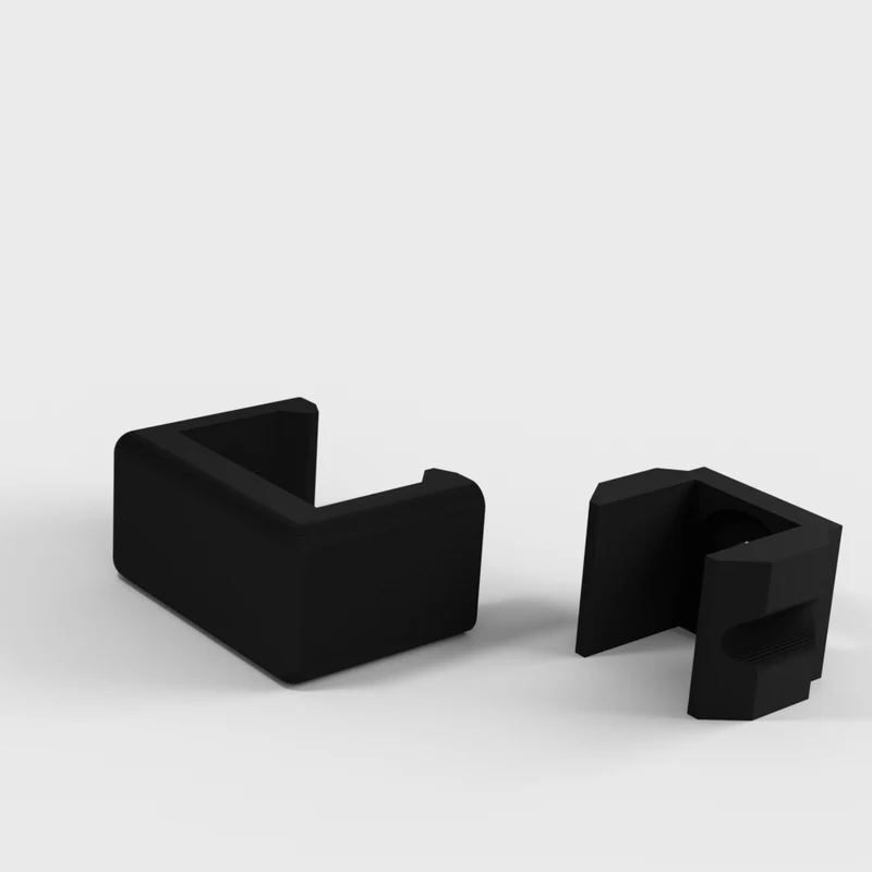 Support de câble avec vis invisible