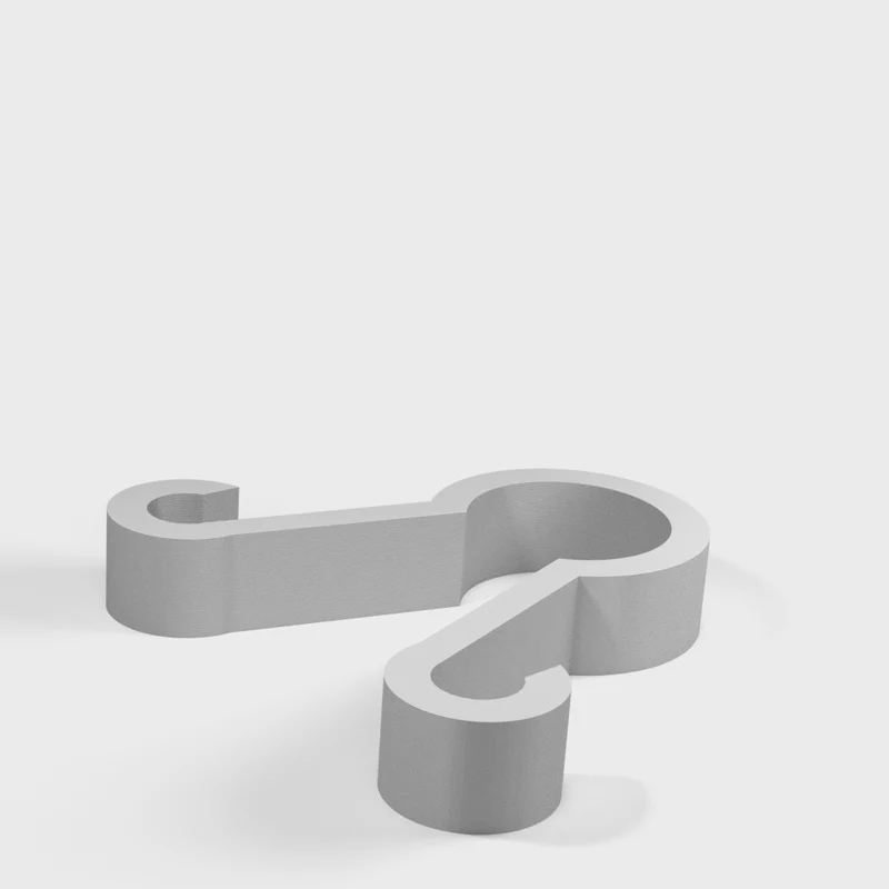 Clip de support de câble d'extrudeuse Flashforge Creator PRO