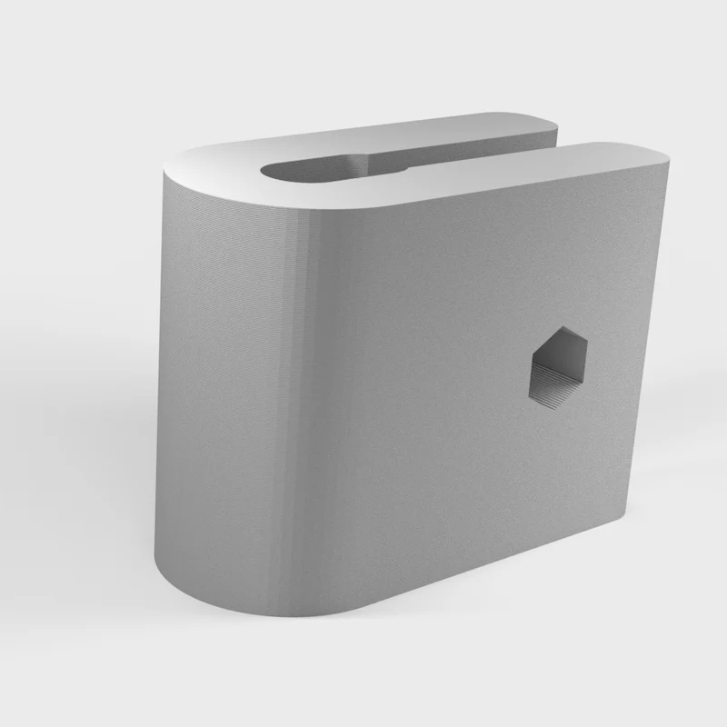 Clip de câble pour un câble organisé.