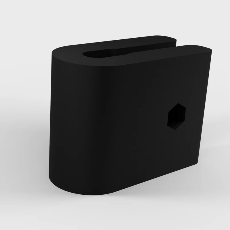 Clip de câble pour un câble organisé.