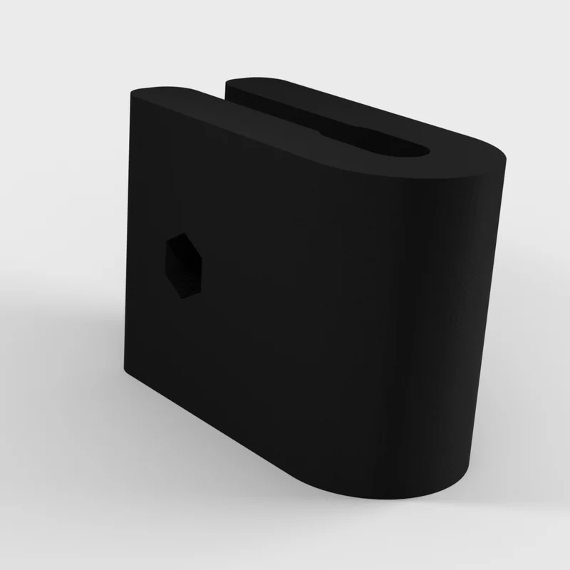 Clip de câble pour un câble organisé.