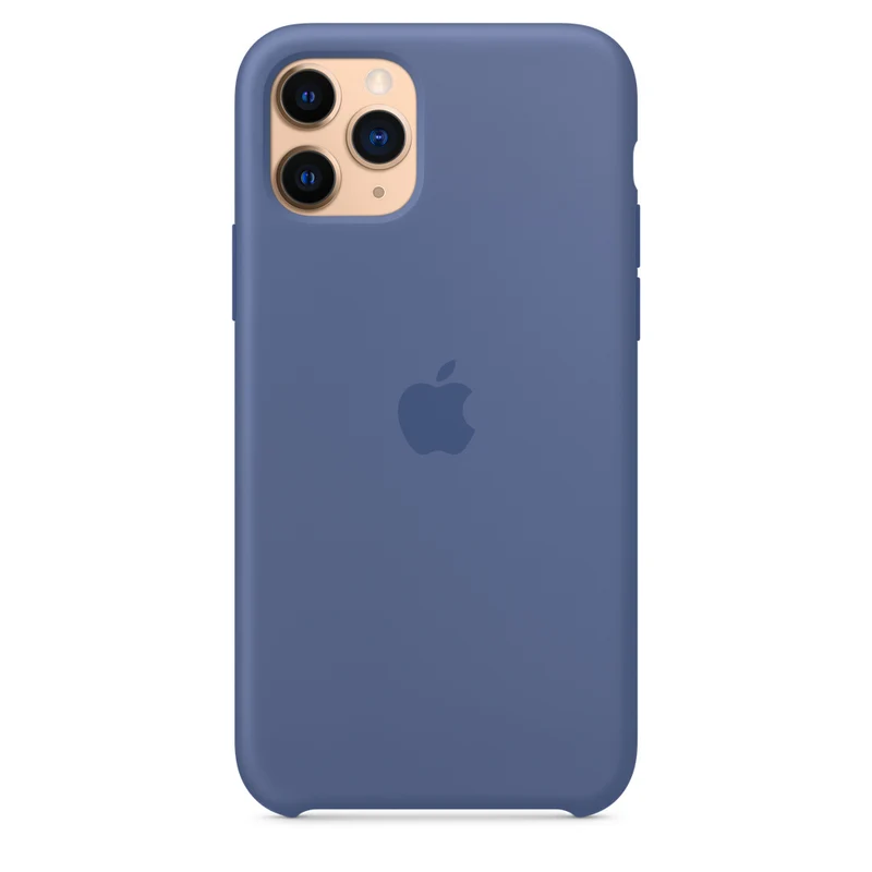 iPhone 11 Pro 512 Go - Or - Débloqué & Neuf Coque Bleu Lin - Batterie Optimisée