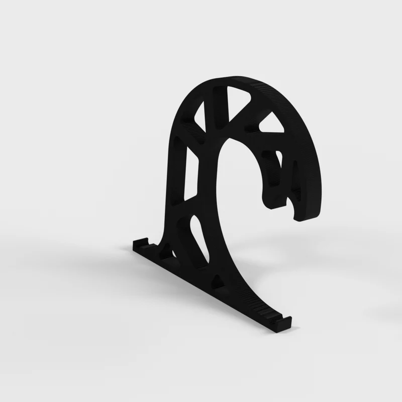 Support de tringle à vêtements Tightmesh pour étagères grillagées