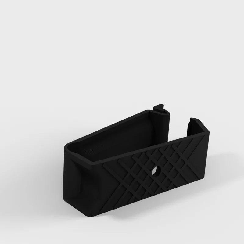 Clip de câble flexible avec double option de montage