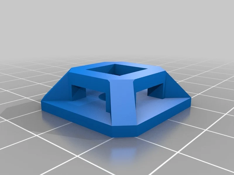 Support de câble 25x25x8 mm pour serre-câbles en nylon