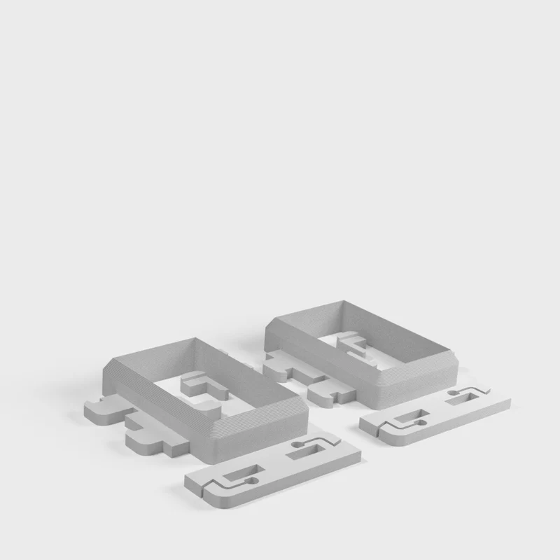 Montage d'alimentation Kossel Clear PLA V2