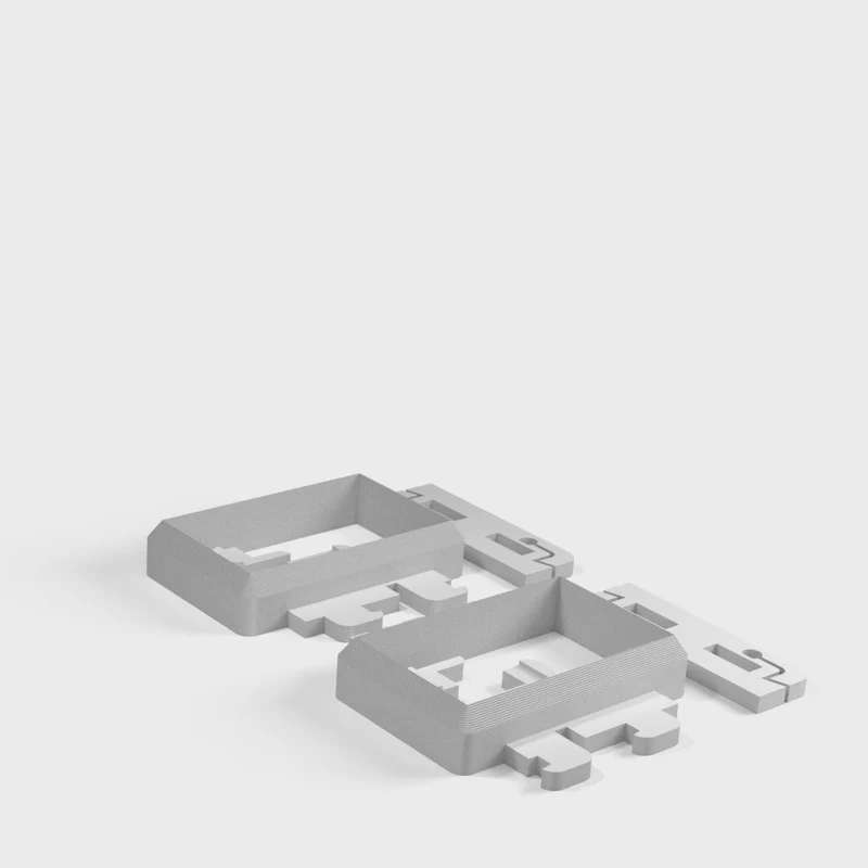 Montage d'alimentation Kossel Clear PLA V2