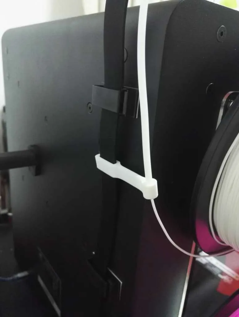 WANHAO DUPLICATOR 6 Support pour tubes et bobines de filament Gestion des câbles pratique