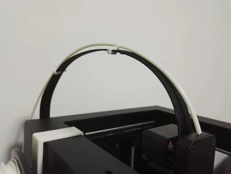 WANHAO DUPLICATOR 6 Support pour tubes et bobines de filament Gestion des câbles pratique