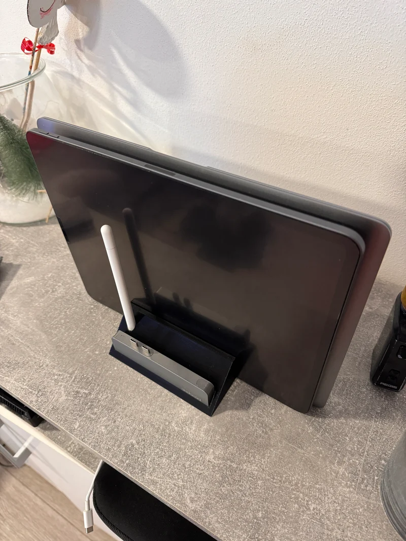 Support pour MacBook Air, iPad Pro, Apple Pencil et réplicateur de ports