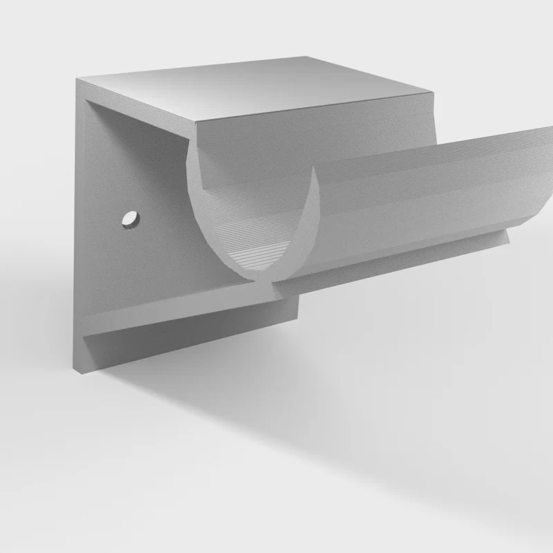 Support mural pour épées imprimées en 3D avec trous de vis intégrés