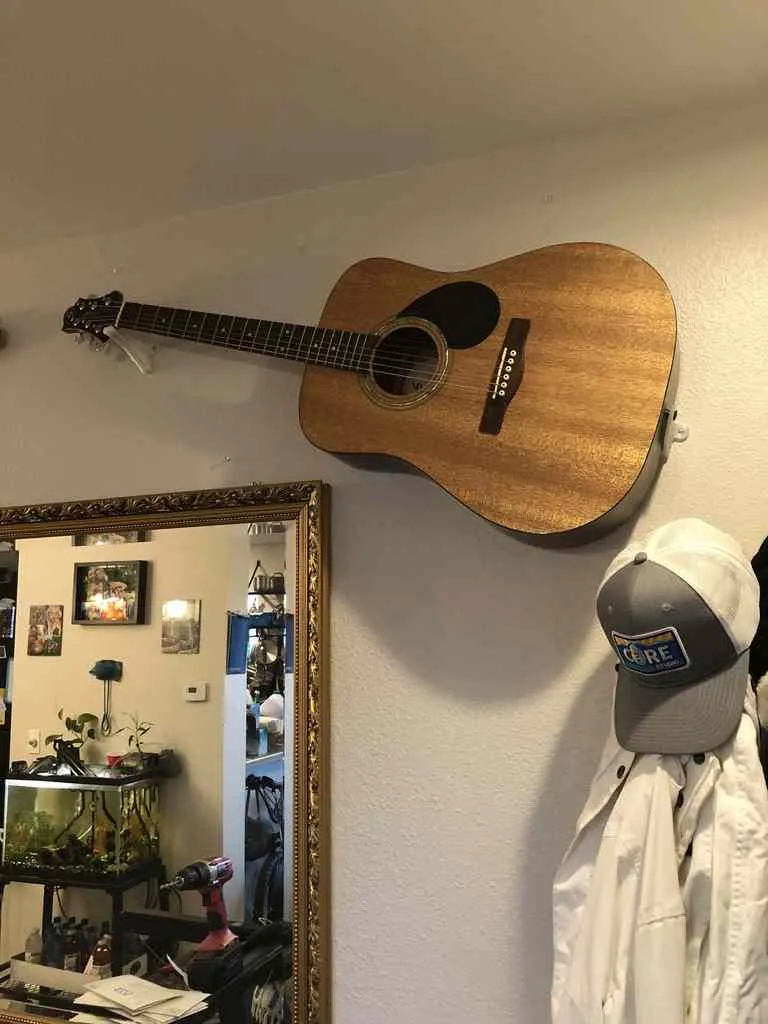 Support mural pour guitare acoustique (3 pièces)