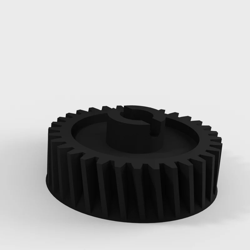 Engrenage d'entraînement amélioré avec collecteur de déchets pour ouvre-portes de garage
