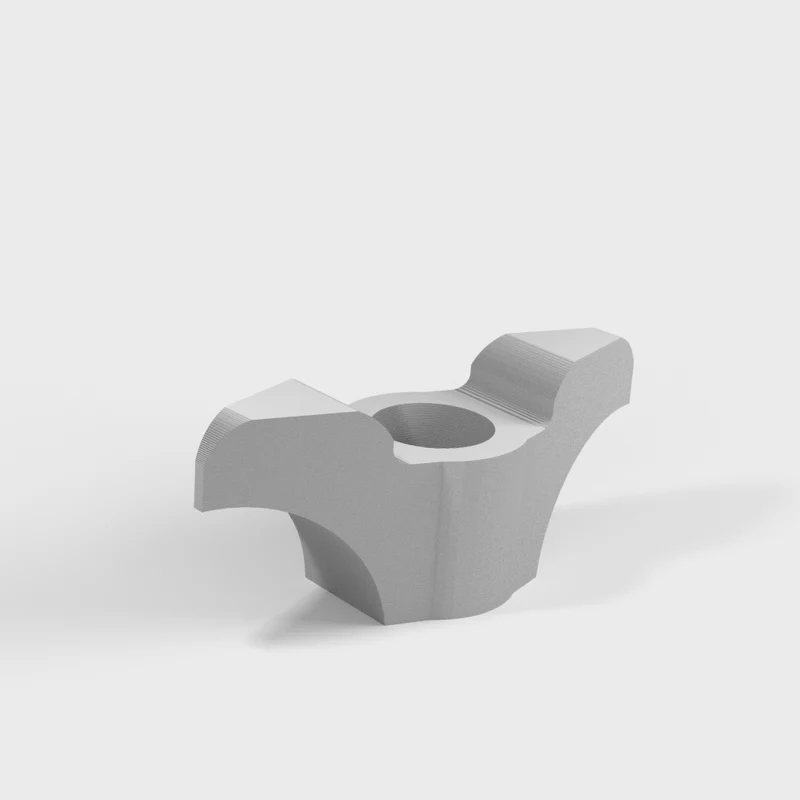 Écrou à oreilles 7 mm pour poignée de tondeuse à gazon