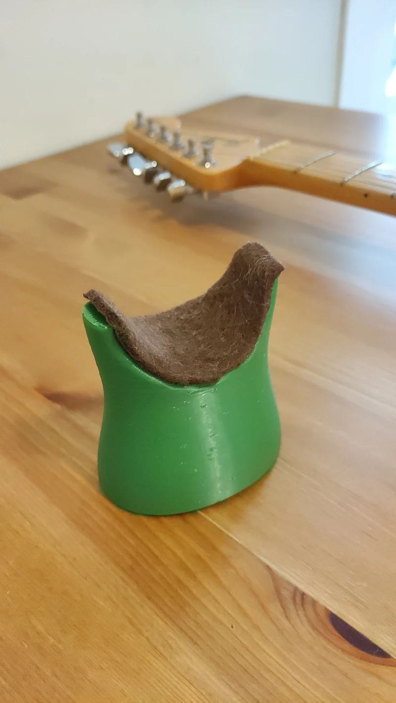 Support de cou ergonomique pour guitare électrique (optimisé pour Strat)