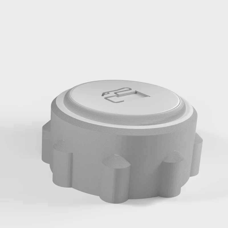 Couvercle du réservoir de carburant de tondeuse à gazon, Ø48mm