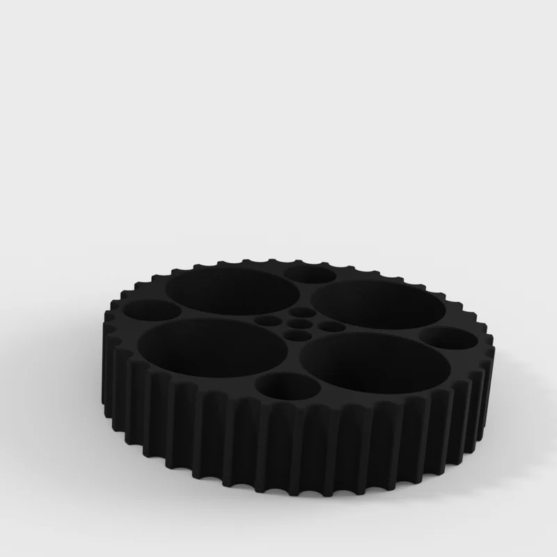 Roue de tondeuse à gazon Ø180mm avec axe de 12mm