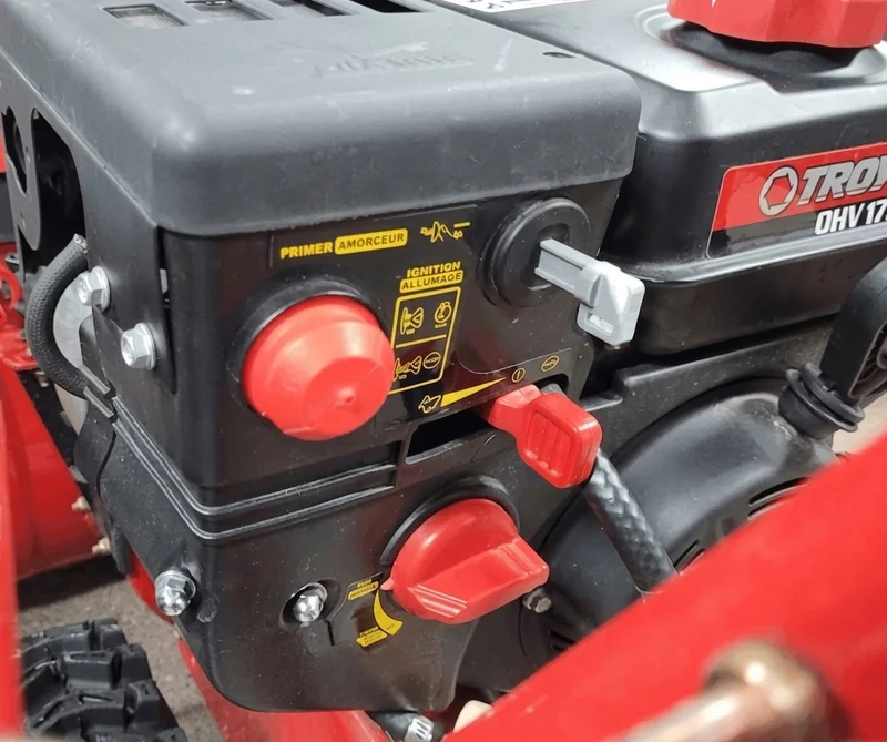 Clé de souffleuse à neige avec trou de porte-clés - Compatible avec MTD, PowerMore, Craftsman, Troy-Bilt, Cub Cadet, Huskee